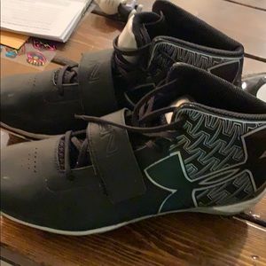 Under armor mid high cleats football